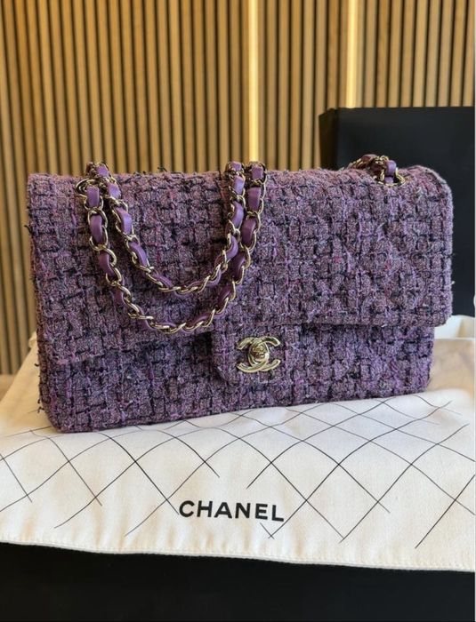 Chanel Tweed Flap Bag