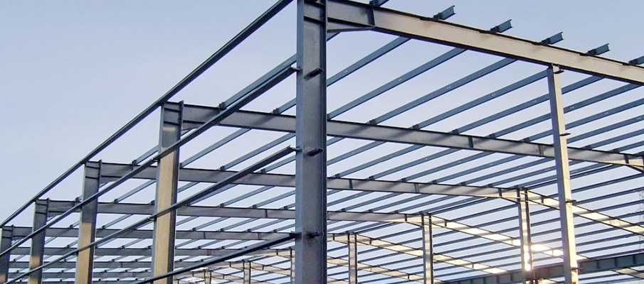 Завод по производству металлоконструкций.