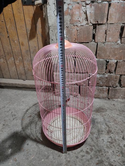 продавам клетки за Папагал бялата  другите