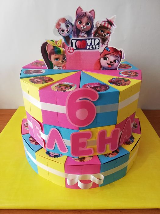 Картонени торти за малчовци