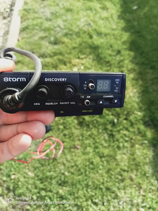 Statie Storm Discovery și antena Storm magnetica