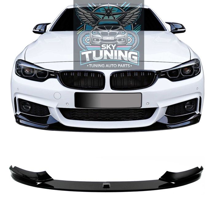 Bmw F32/F36 Лип спойлер/нож 4 части за бмв ф32/Ф36 lip spoiler noj