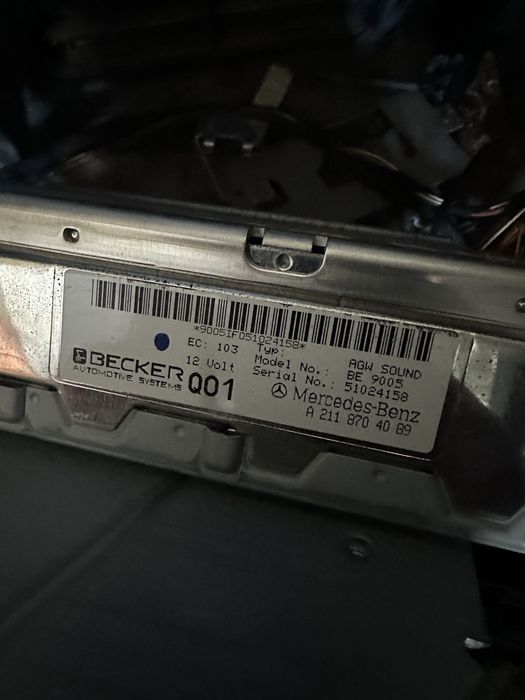 Аудио усилвател Mercedes CLS W219 A2118704089
