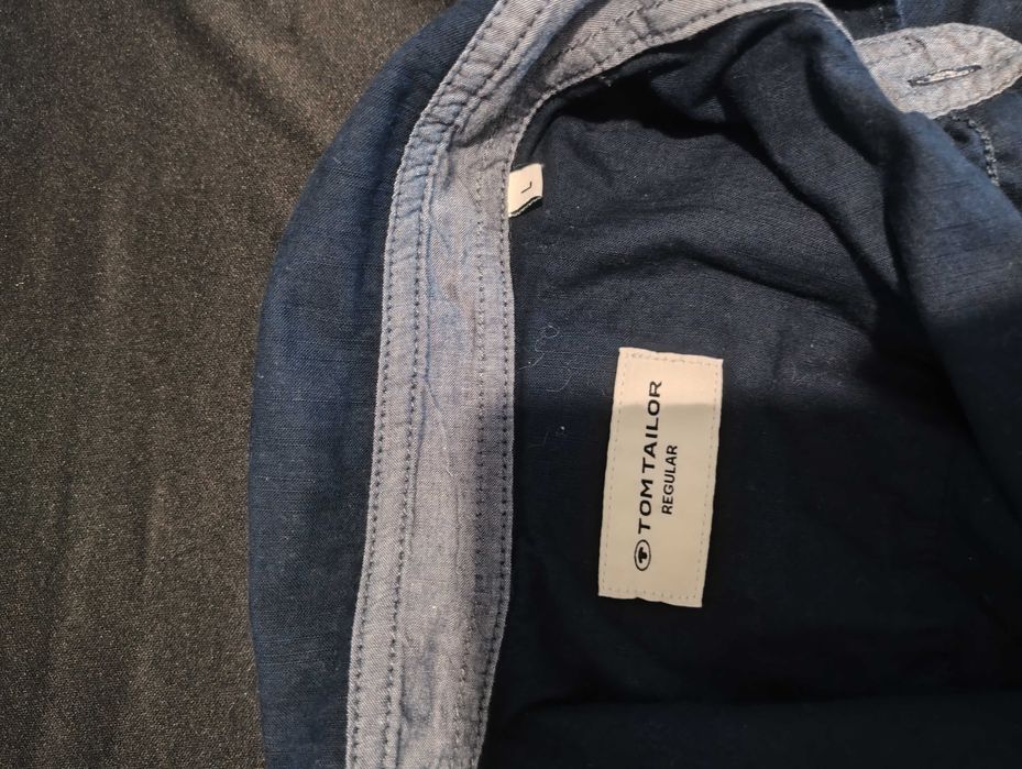 Cămașă rochie albastru închis mare Tom Tailor