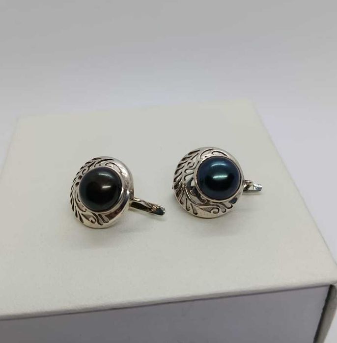 Серьги серебро 925 пробы