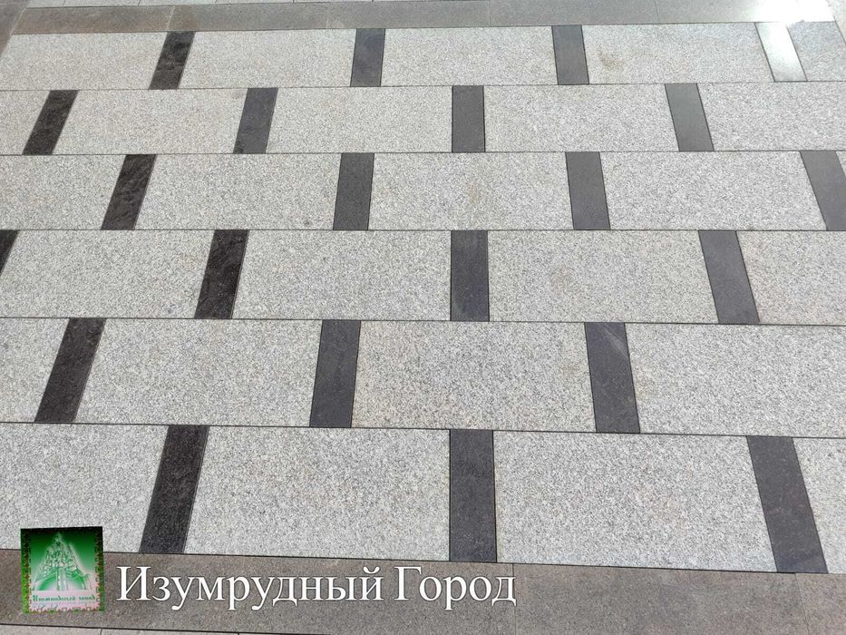 Гранитная плитка серый Куксарой
