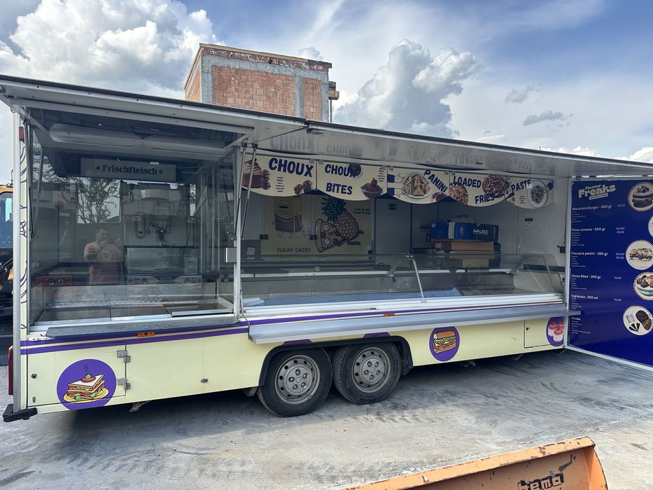 Inchiriere camioneta rulota food truck foodtruck