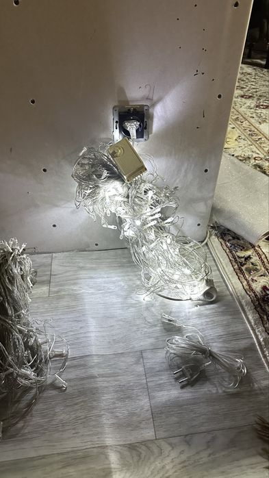 Гирлянды декор для ёлки