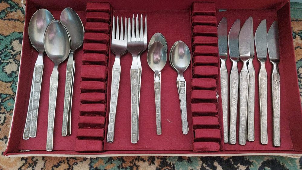 Советская нержавейка приборы