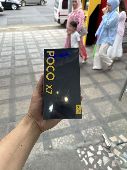 Poco X7 5g   Joyi 12/512    rangi Green hali yengi ochilmagan