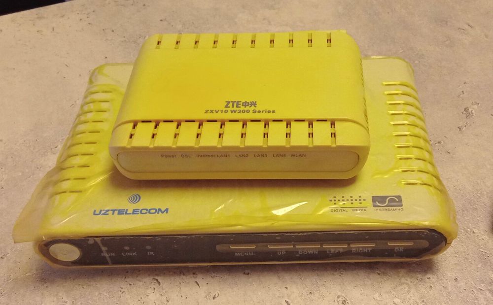 Продаю IP TV тюнер + модем Uztelekom