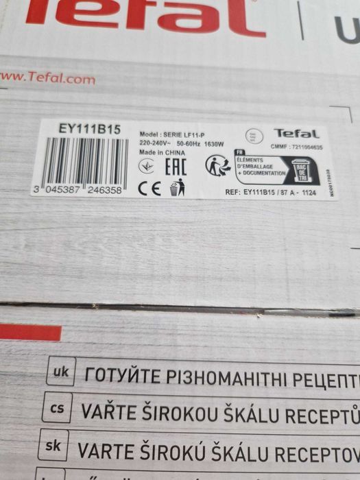 Friteuza cu aer cald Tefal Ultra Fry Digital EY111B15,