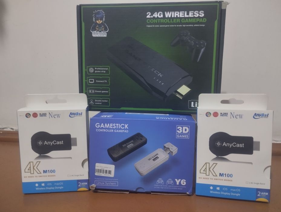 Smart boxstik 4k m100-linux game stik