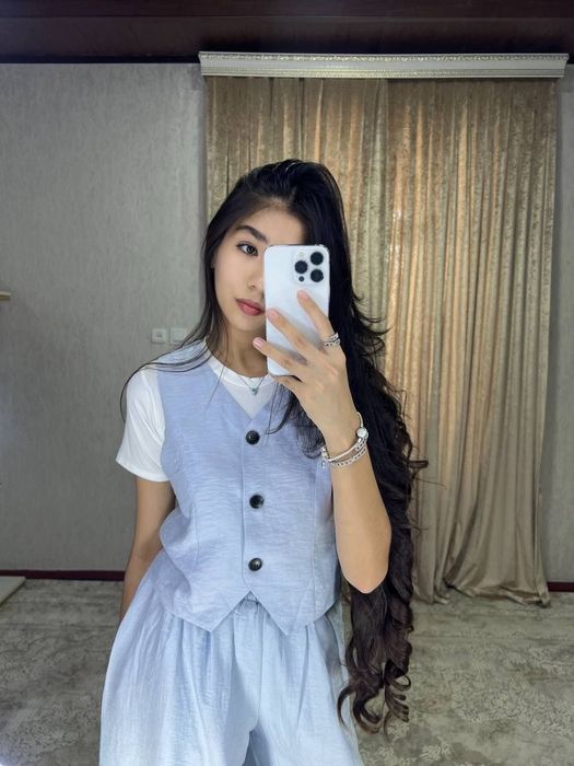 Классическая лёгкая лён двойка