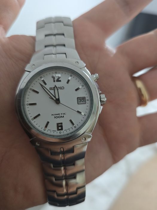 Seiko Kinetic 5M62-0AJ0 – Full Set – Stare foarte bună – Celulă de energie nouă