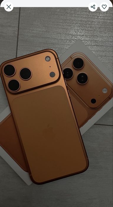 Продается Iphone 17 Pro Max, Cosmic Orange 256 GB