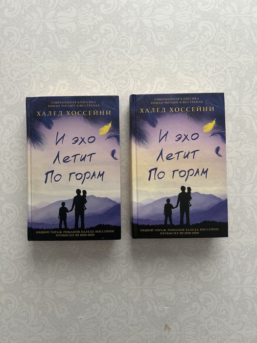 Книга Халеда Хоссейни  (И эхо летит по горам)