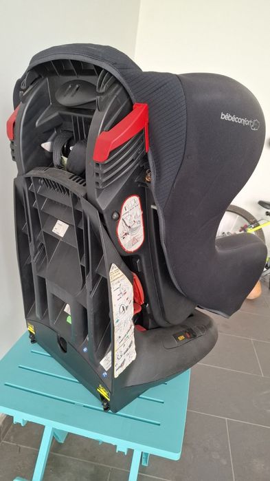 Стол за кола Bebe Confort - Iseos, 9-18 kg, Isofix, Total Black