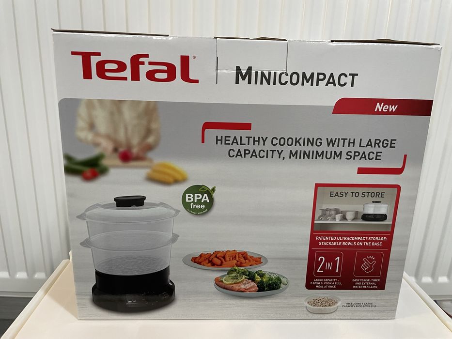 Aparat gatire la abur Tefal Minicompact - garantie pana aprilie 2026