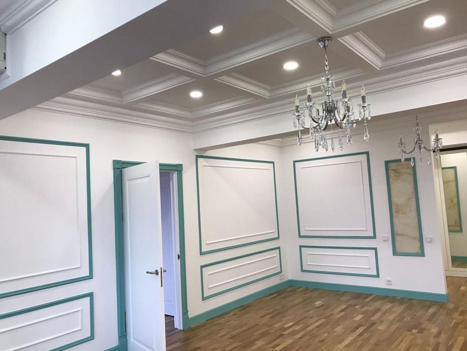 Поклейка обоев покраска стен и потолков