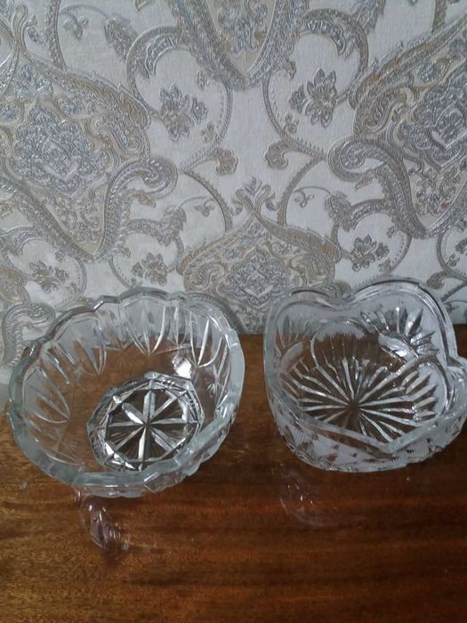 Вазы хрустальные