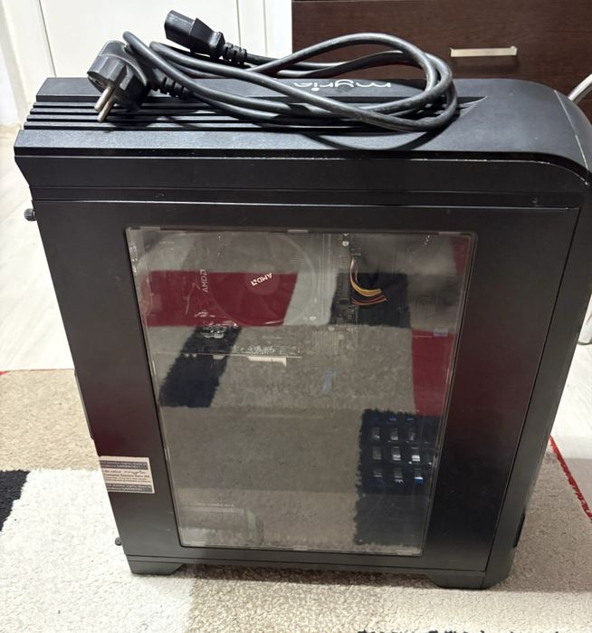 Pc gaming amd ryzen 5 1400 Quad-Core 8 GB ram placa video 1050ti