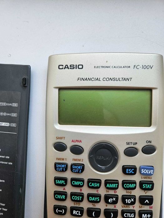 Финансовый калькулятор Casio FC-100V