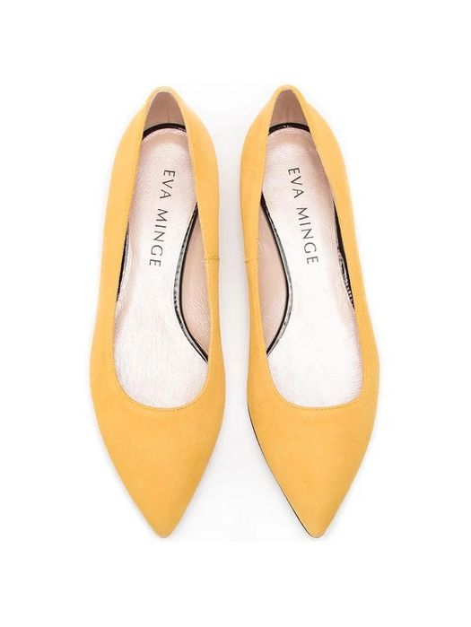 Balerini piele intoarsa EVA MINGE 40