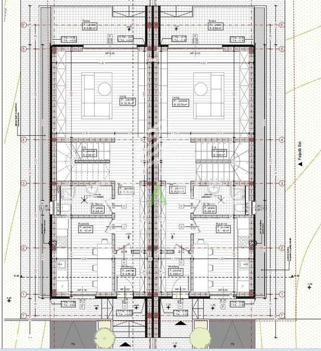 Casa tip duplex, zona parc Poligon, Floresti