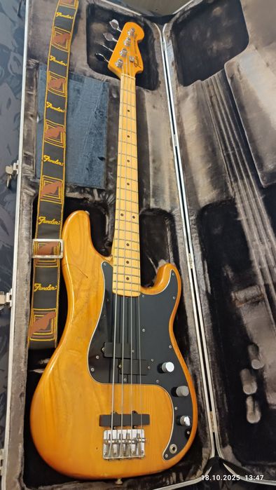 Бас китара,Fender-precision,USAextra JB adap.aktiv el.EMG elekt.12vt,