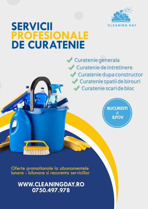 Servicii Profesionale Curățenie - București&Ilfov | Prețuri Accesibile