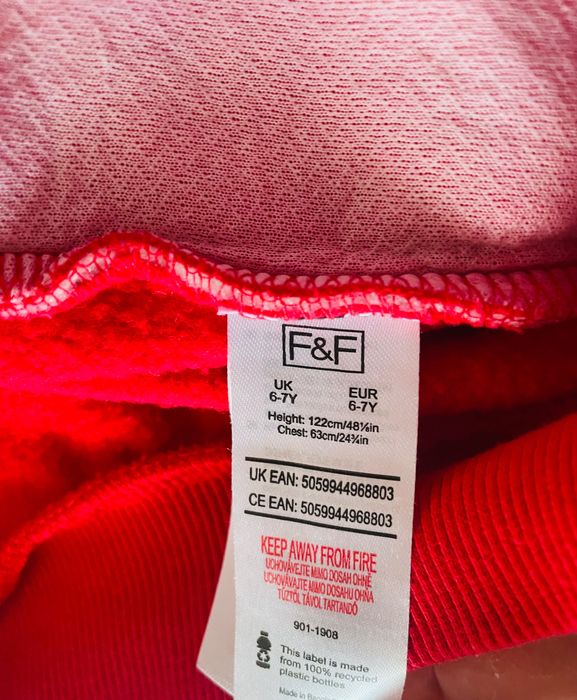 Bluza Moș Crăciun Ho! Ho!Ho! 6/7 ani