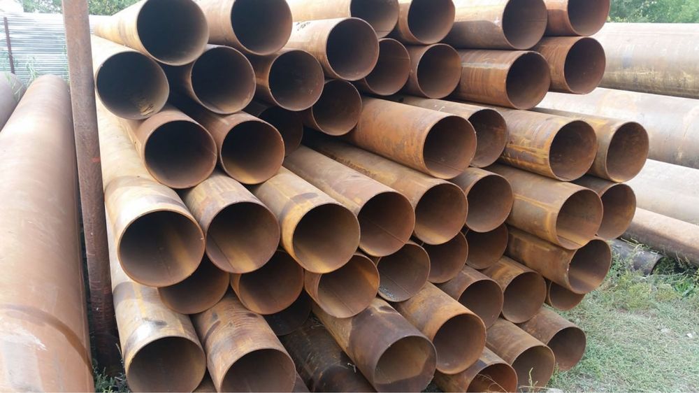 Б/у Труба (металл) Д168х6-8-10мм ОПТОМ со склада