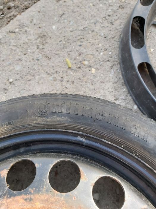 Roata rezerva Opel 5x110 cu suport si triunghi reflectorizant