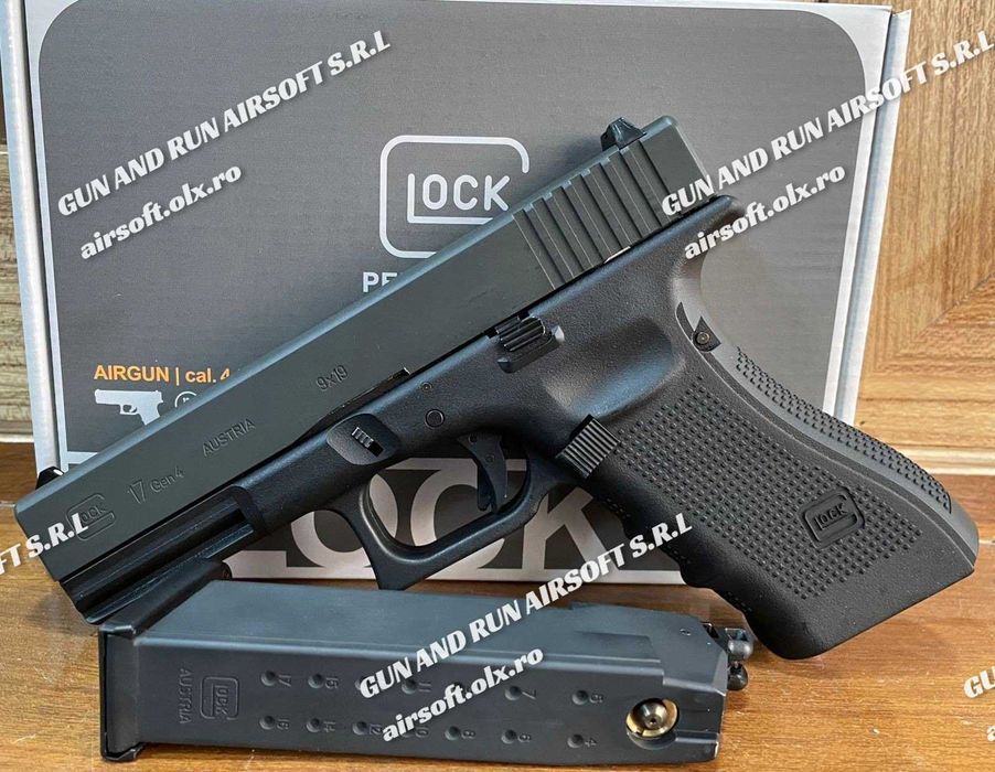 Airsoft GLOCK CU RECUL Blowback 4.5j,Oferta CO2 !! Pistol + Gaz ~~