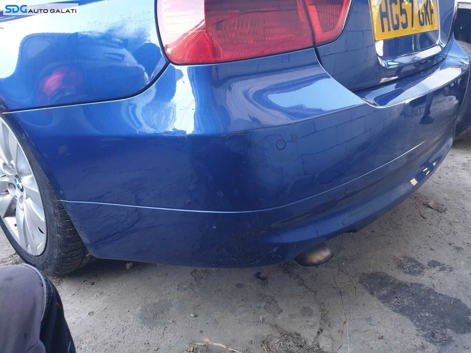 Bara Spoiler Spate cu Locas Senzori Parcare BMW Seria 3 E90 2004 - 2007 Culoare Montegoblau Metallic Toledoblau A51/5 [C0904]