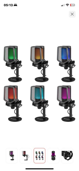 Микрофон Defender Impulse GMC 600 USB черный