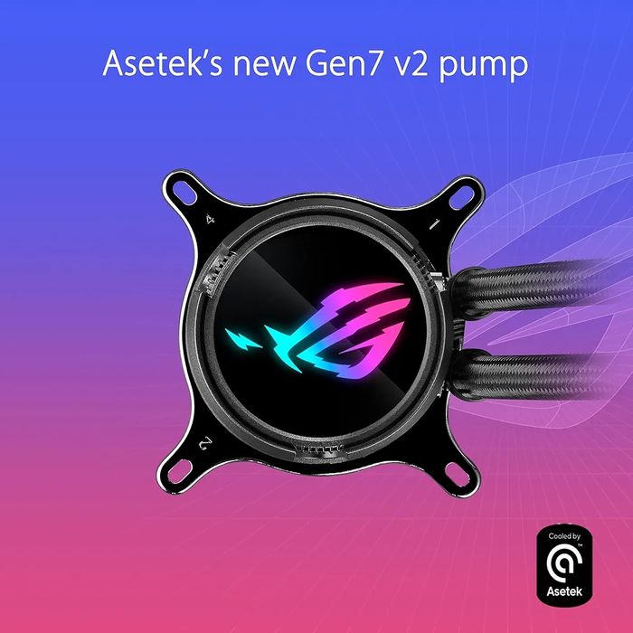 ASUS ROG Strix LC III 360 ARGB Copper,Asetek Gen7 v2