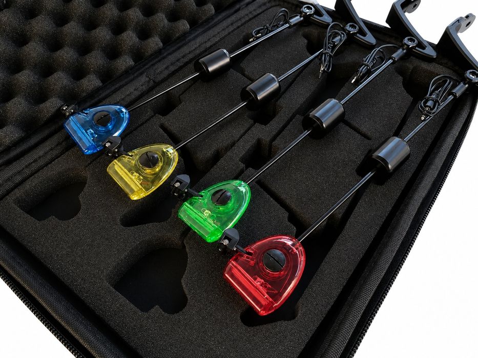 Set 4 Swingeri MKM2 tija neagra si LED color Wind Blade 238
