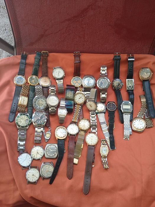 ceasuri barbati mecanice si quartz 150 lei bucata .se vinde lot. sunt 35 de ceasuri