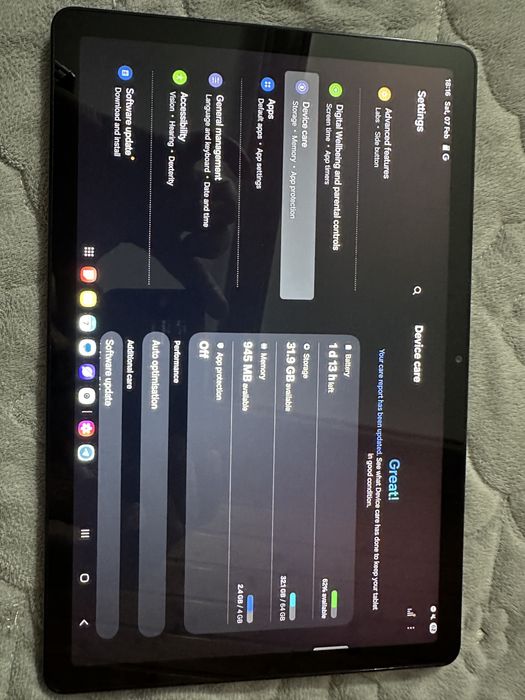 Tableta Samsung A9 plus