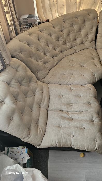 П-образен диван 370 см