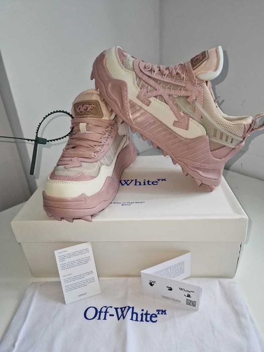 Off-White Odsy 1000 Beige Pink Size 40(2 pairs)
