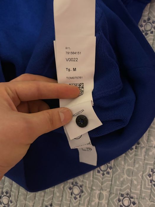 Stone Island худи синий