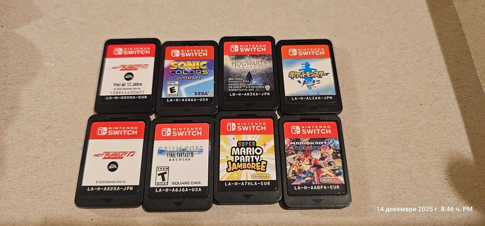 Игри за нинтендо switch цена за брой.