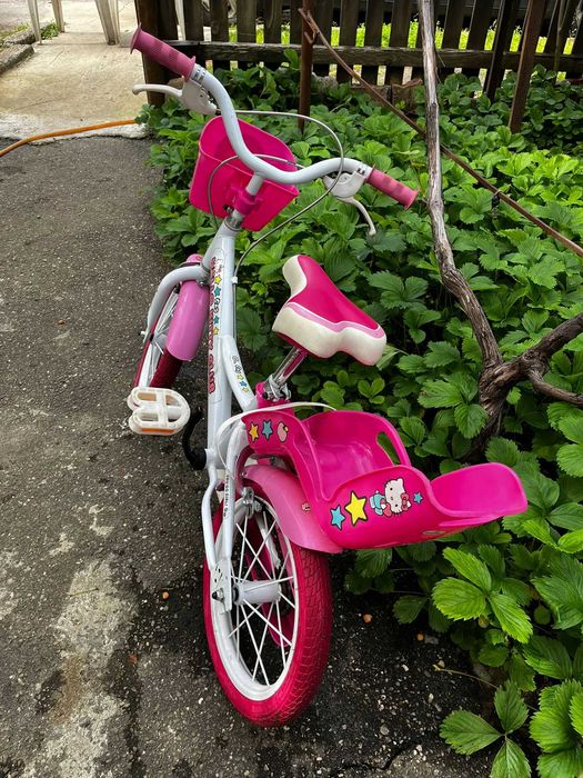 Bicicleta copii Dino Bikes 14'', Hello Kitty