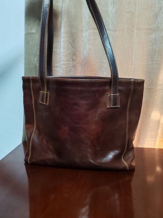 Geanta Genuine Leather Made în Italy