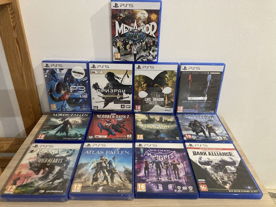 Продам игры для ps5.