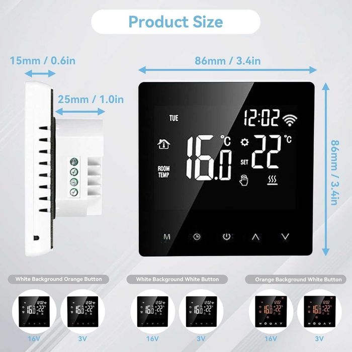 Termostat WiFi pentru centrală termică / boiler / alte dispozitive