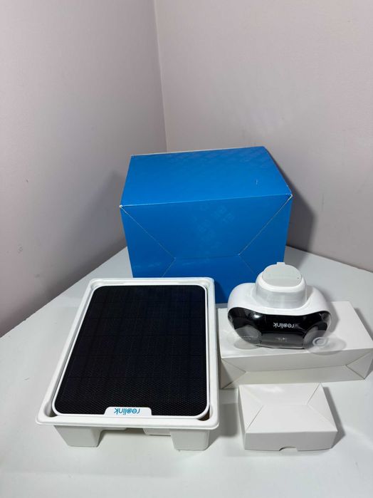 Camera supraveghere panoramica cu panou solar Reolink Argus 4 Pro